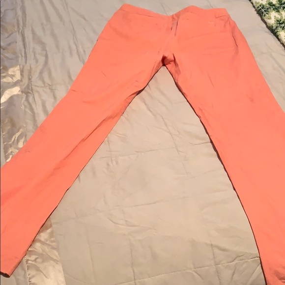 Vineyard vines orange/peach corduroy pants - Picture 2 of 5